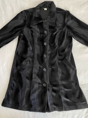 Girlfriends LA Vintage Black Coat